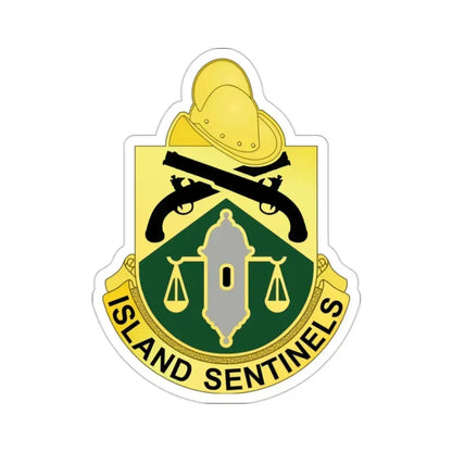 124 Military Police Battalion (U.S. Army) STICKER Vinyl Die-Cut Decal 2 Inch - The Sticker Space