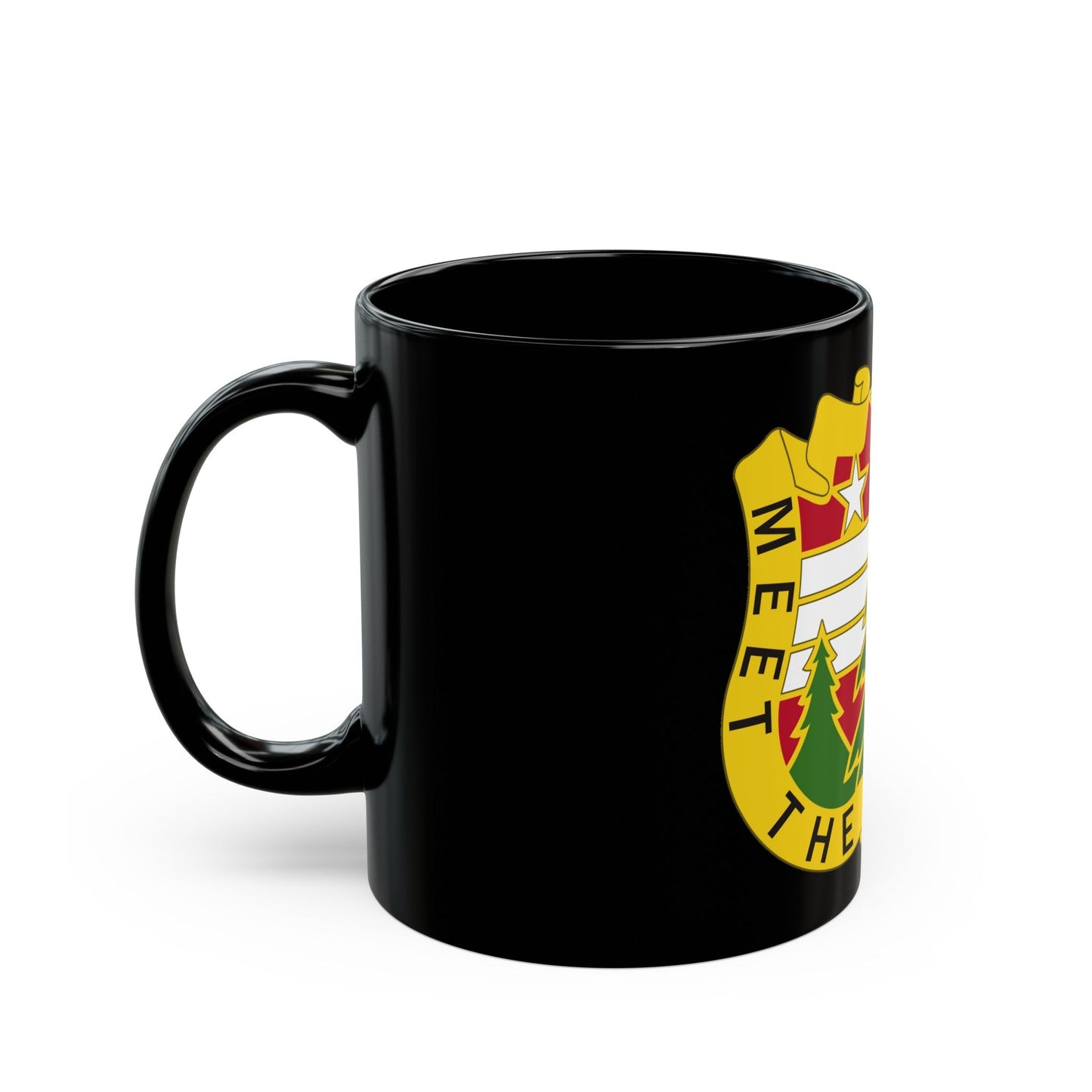 124 Regional Support Command 2 (U.S. Army) Black Coffee Mug-The Sticker Space