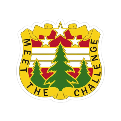 124 Regional Support Command 2 (U.S. Army) Transparent STICKER Die-Cut Vinyl Decal 2 Inch - The Sticker Space