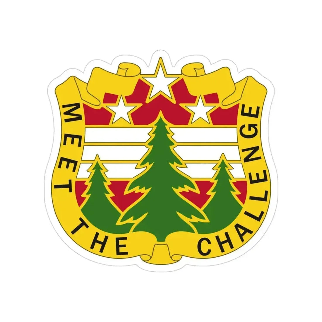 124 Regional Support Command 2 (U.S. Army) Transparent STICKER Die-Cut Vinyl Decal - The Sticker Space