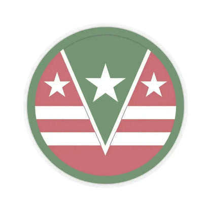 124 Regional Support Command (U.S. Army) STICKER Vinyl Kiss-Cut Decal 2 Inch Transparent - The Sticker Space