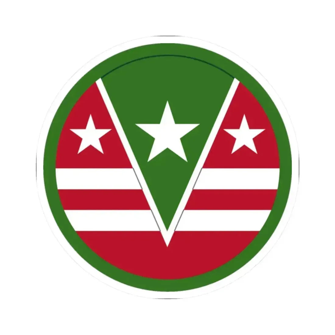 124 Regional Support Command (U.S. Army) STICKER Vinyl Kiss-Cut Decal 2 Inch White - The Sticker Space