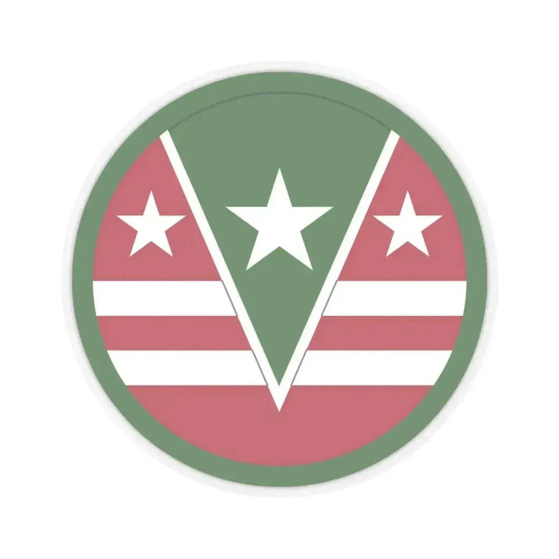 124 Regional Support Command (U.S. Army) STICKER Vinyl Kiss-Cut Decal 4 Inch Transparent - The Sticker Space