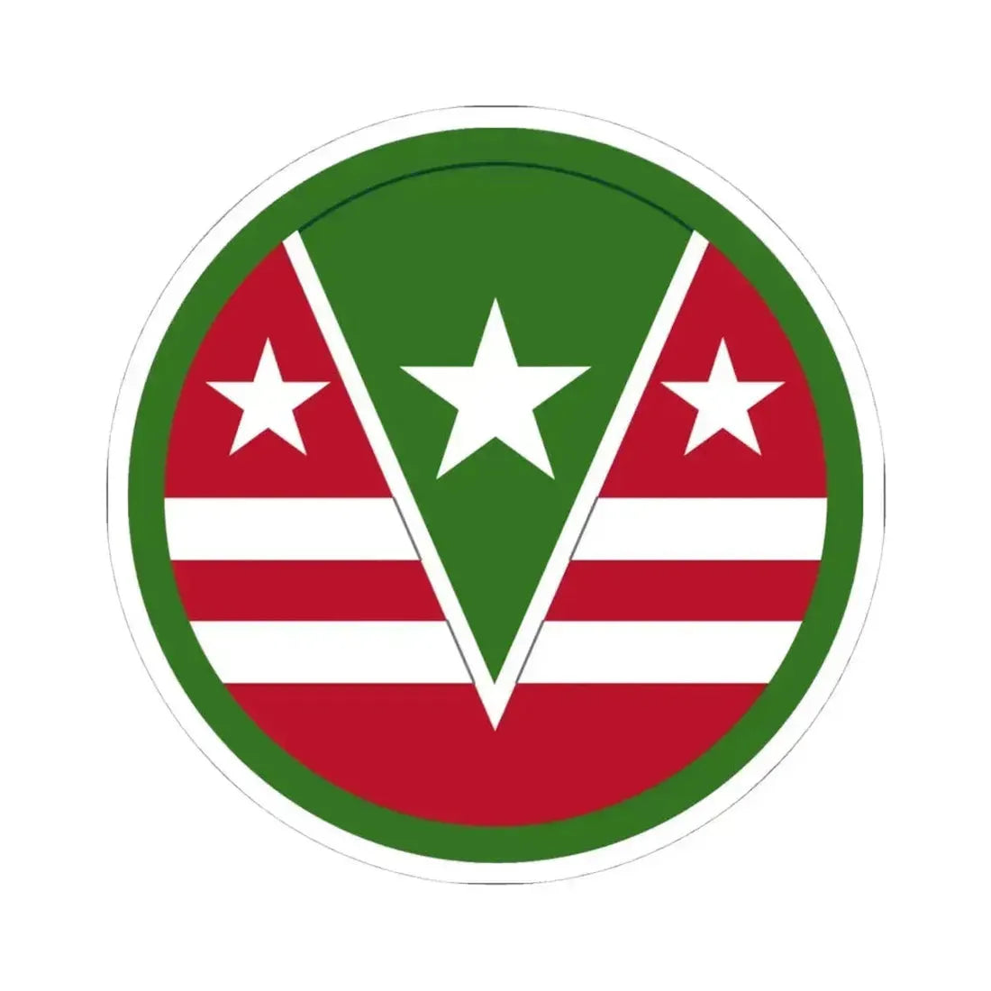 124 Regional Support Command (U.S. Army) STICKER Vinyl Kiss-Cut Decal 4 Inch White - The Sticker Space