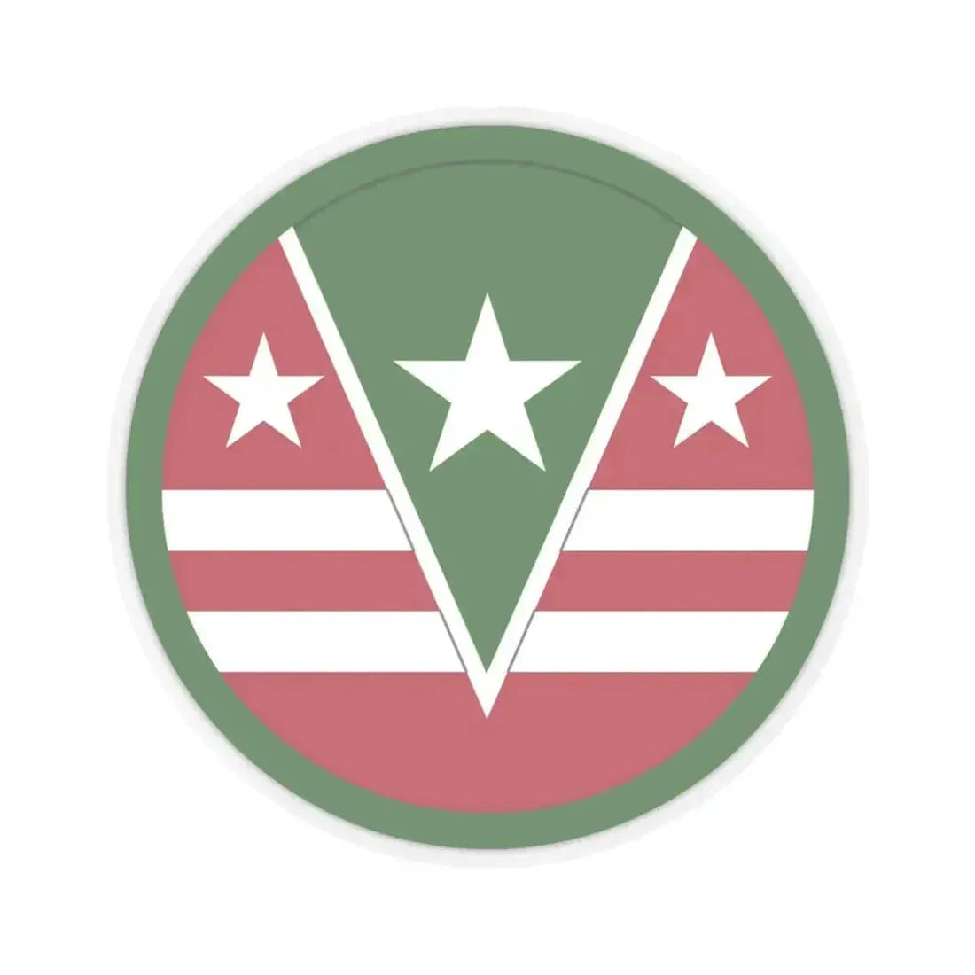 124 Regional Support Command (U.S. Army) STICKER Vinyl Kiss-Cut Decal 6 Inch Transparent - The Sticker Space