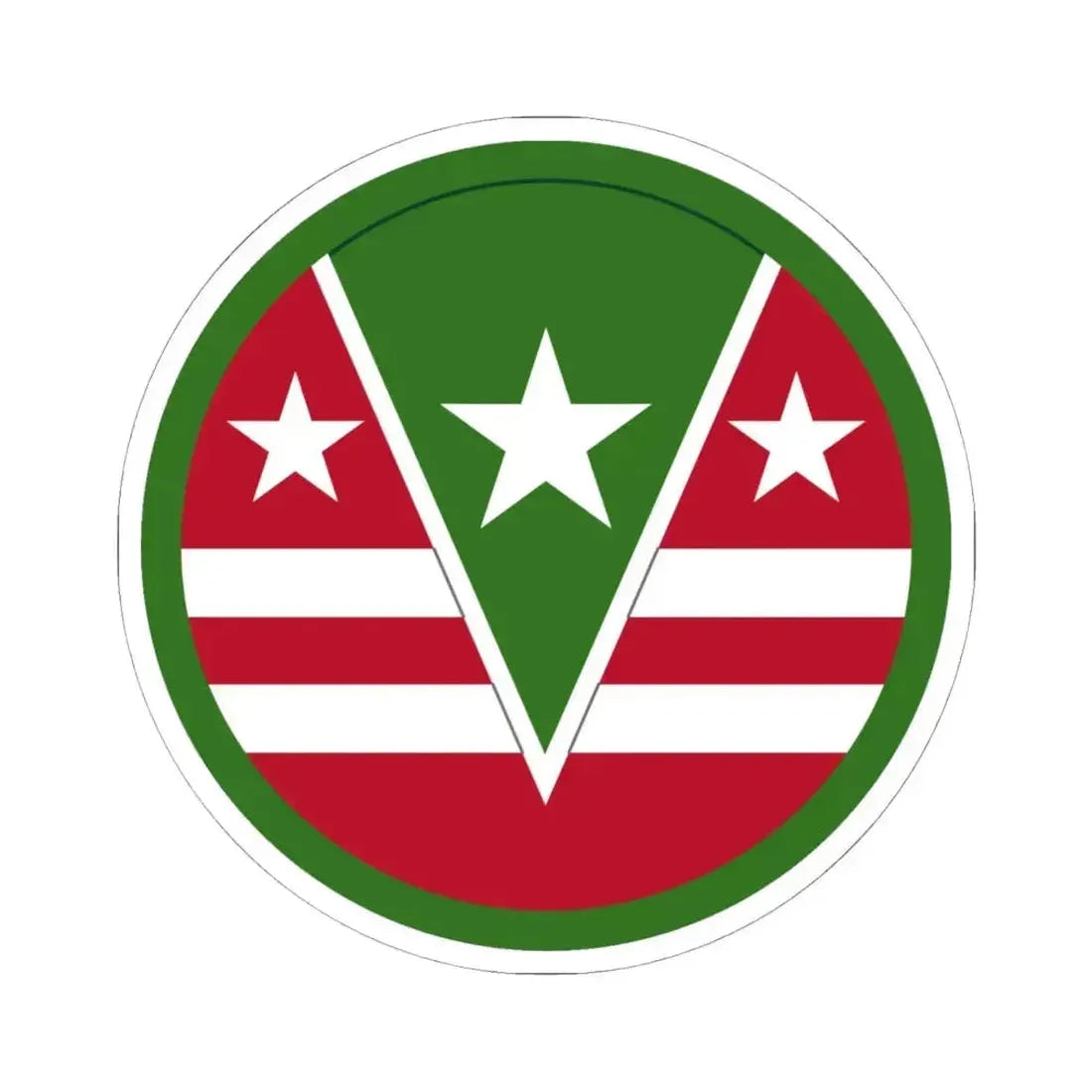 124 Regional Support Command (U.S. Army) STICKER Vinyl Kiss-Cut Decal 6 Inch White - The Sticker Space