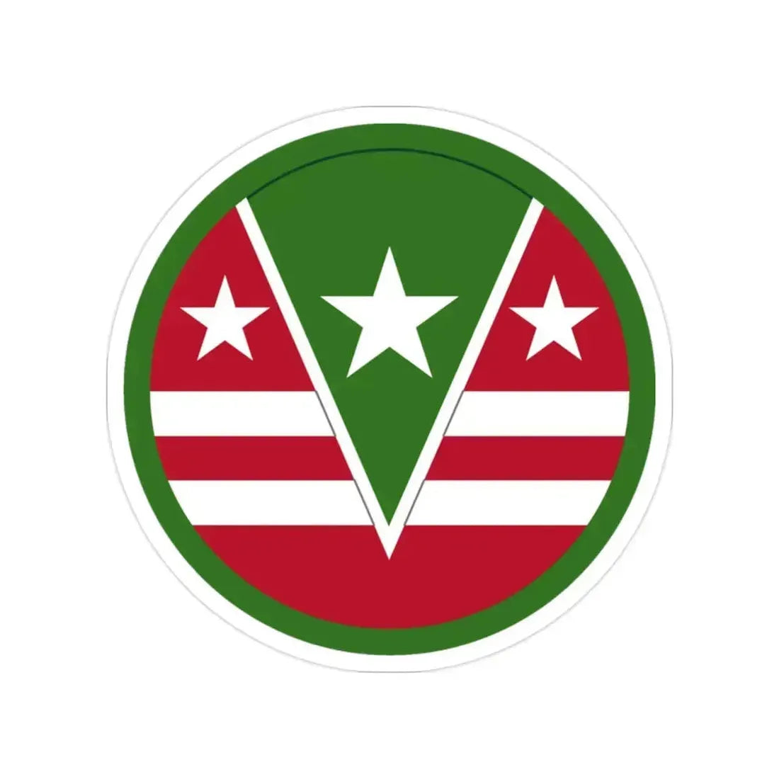 124 Regional Support Command (U.S. Army) Transparent STICKER Die-Cut Vinyl Decal 2 Inch - The Sticker Space