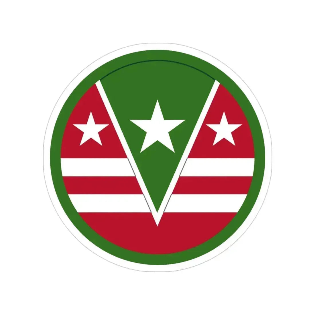 124 Regional Support Command (U.S. Army) Transparent STICKER Die-Cut Vinyl Decal 3 Inch - The Sticker Space