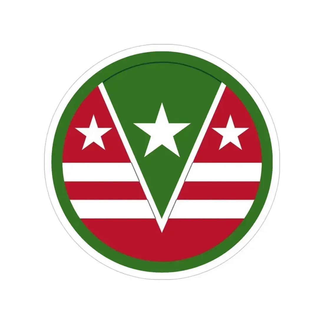 124 Regional Support Command (U.S. Army) Transparent STICKER Die-Cut Vinyl Decal 4 Inch - The Sticker Space