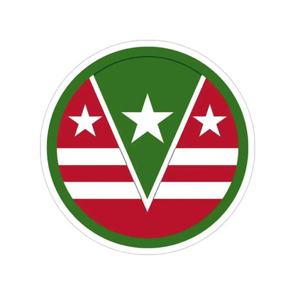 124 Regional Support Command (U.S. Army) Transparent STICKER Die-Cut Vinyl Decal 6 Inch - The Sticker Space