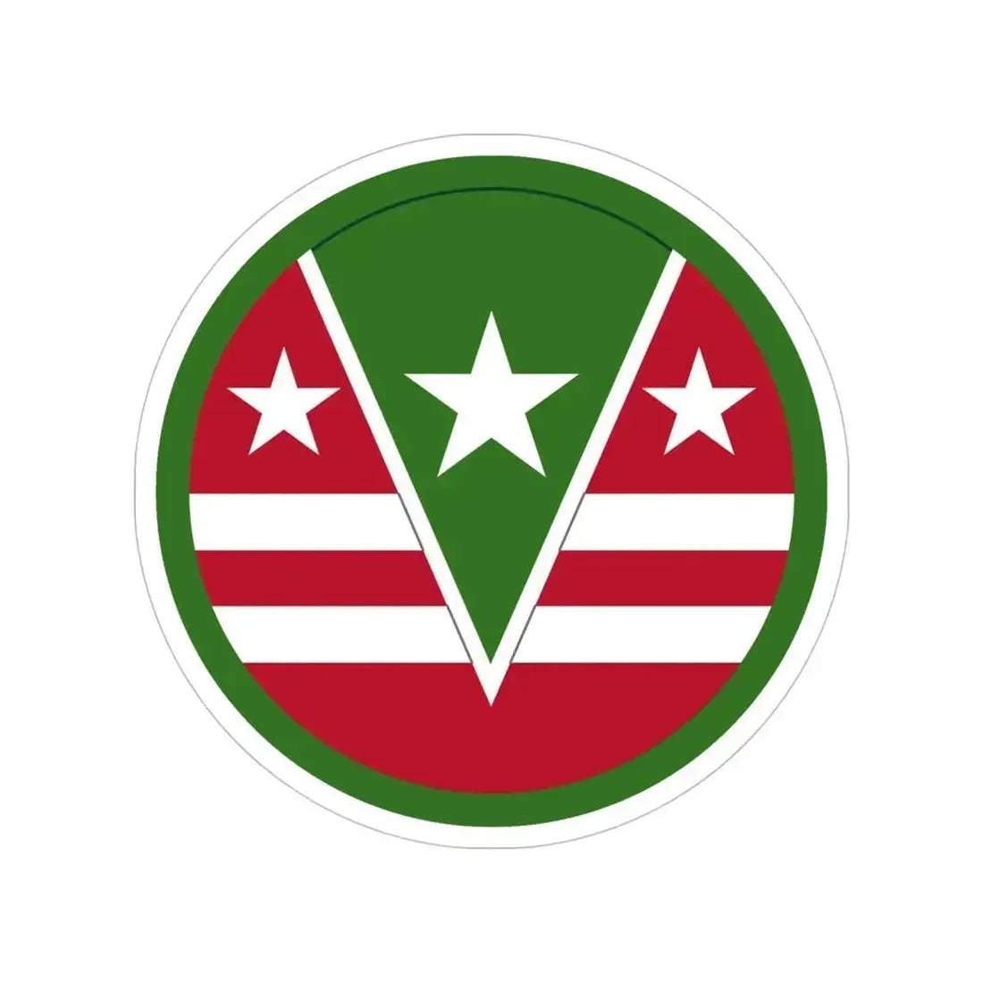 124 Regional Support Command (U.S. Army) Transparent STICKER Die-Cut Vinyl Decal 6 Inch - The Sticker Space