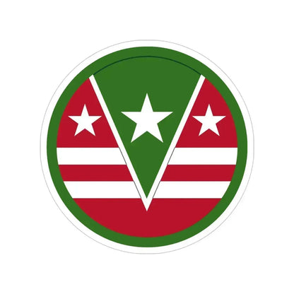 124 Regional Support Command (U.S. Army) Transparent STICKER Die-Cut Vinyl Decal 6 Inch - The Sticker Space