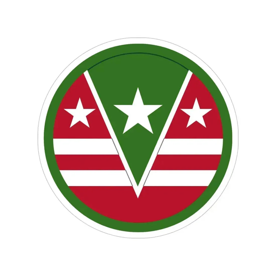 124 Regional Support Command (U.S. Army) Transparent STICKER Die-Cut Vinyl Decal - The Sticker Space