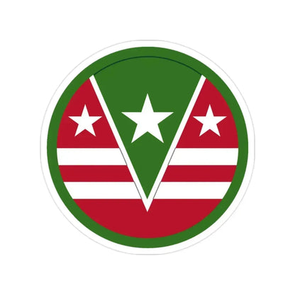 124 Regional Support Command (U.S. Army) Transparent STICKER Die-Cut Vinyl Decal - The Sticker Space