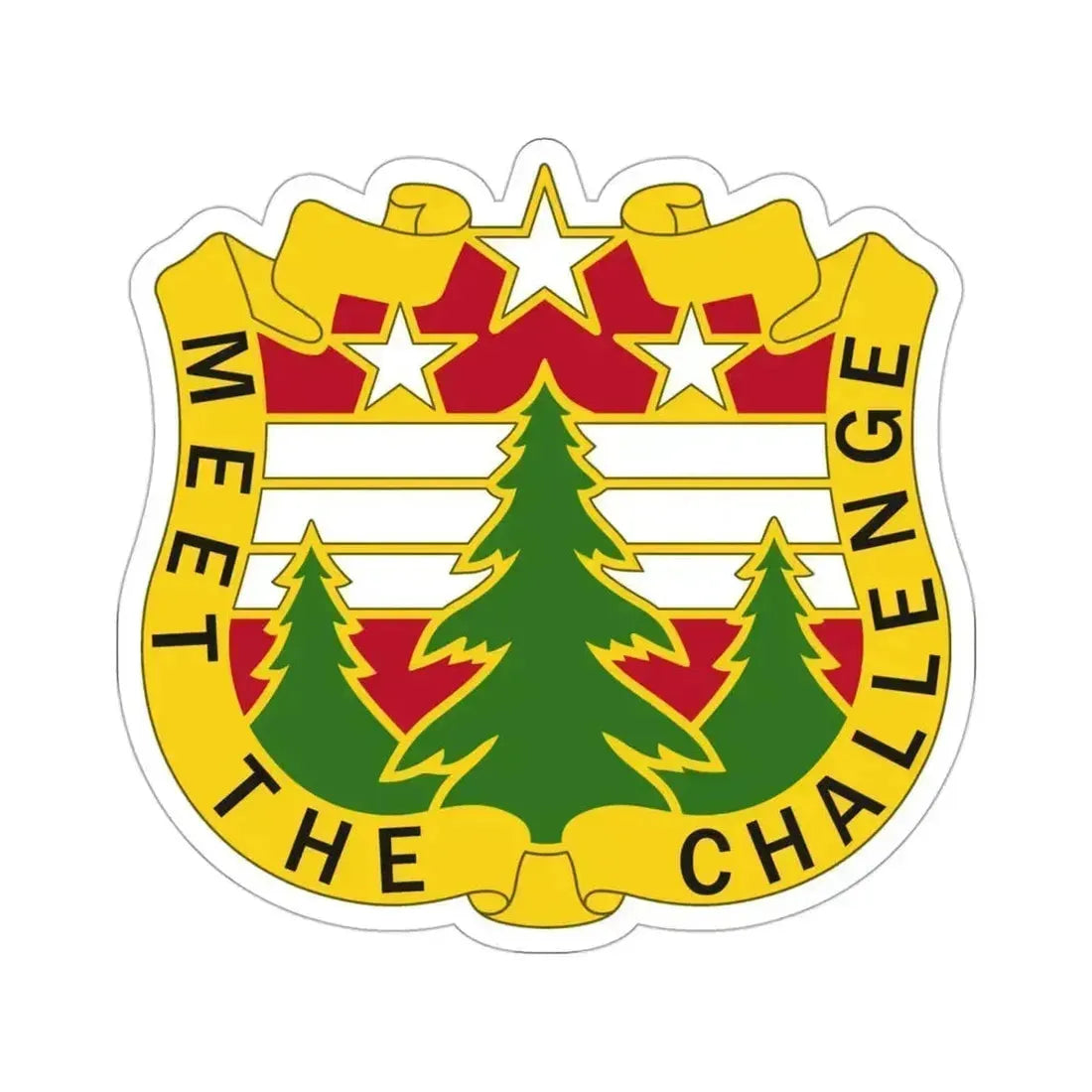 124 Regional Support Command v2 (U.S. Army) STICKER Vinyl Die-Cut Decal 3 Inch - The Sticker Space