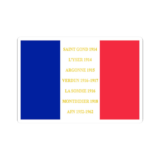 61e regiment dartillerie (France) STICKER Vinyl Kiss-Cut Decal