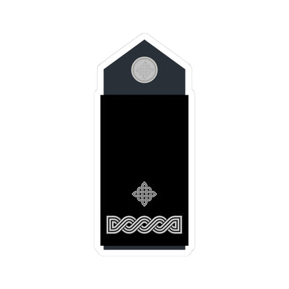 Naramenica službene odore poručnika HRZ i PZO (Croatia) (Military Rank) STICKER Vinyl Kiss-Cut Decal