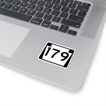 PA-179 (Pennsylvania) (Road Sign) STICKER Vinyl Kiss-Cut Decal