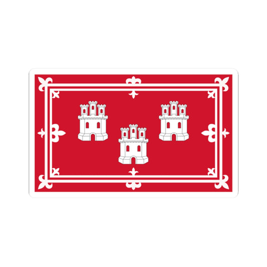 City Flag of Aberdeen (Scotland) STICKER Vinyl Kiss-Cut Decal