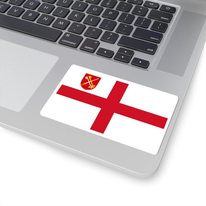 Flag of the Diocese of Winchester (England) STICKER Vinyl Kiss-Cut Decal