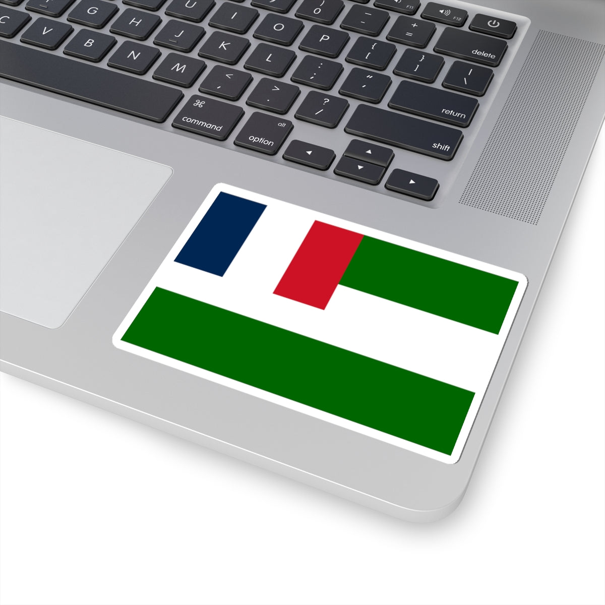 Flag of Syria French mandate (Belgium) STICKER Vinyl Kiss-Cut Decal