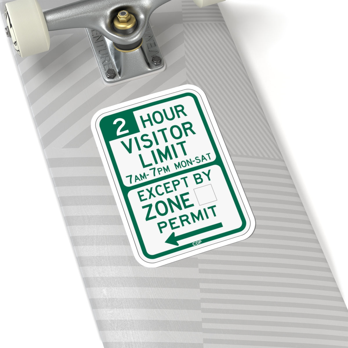 PBOT Road sign P4452L (Oregon) (Road Sign) STICKER Vinyl Kiss-Cut Decal