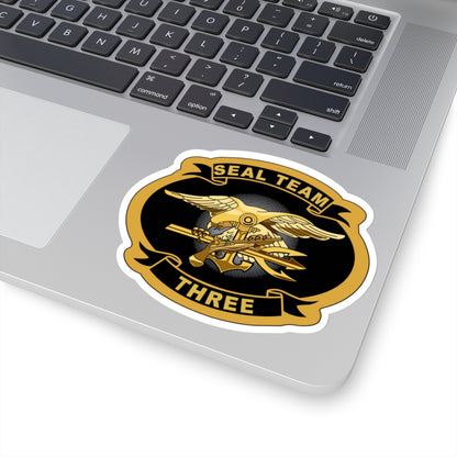 Seal Team 3 (U.S. Navy) STICKER Vinyl Kiss-Cut Decal