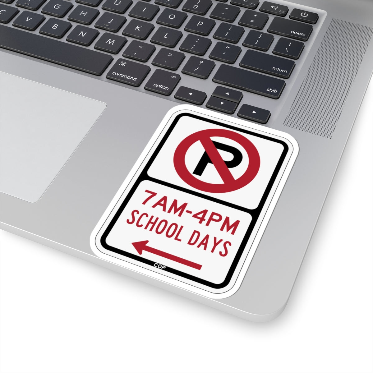 PBOT Road sign P1600L (Oregon) (Road Sign) STICKER Vinyl Kiss-Cut Decal