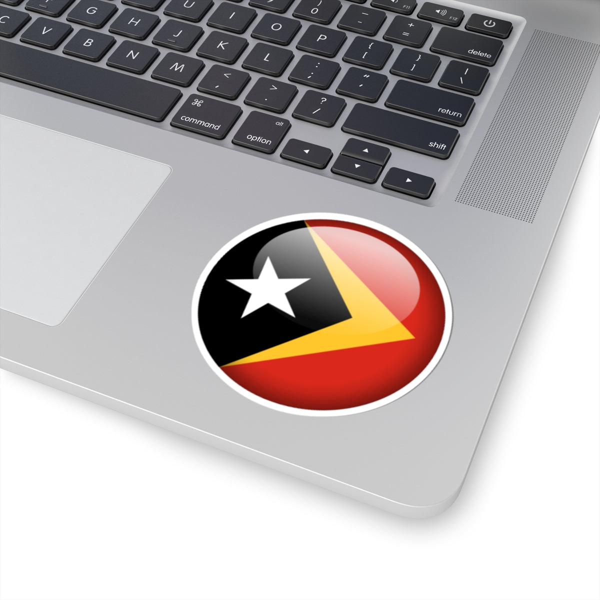 Flag orb East Timor STICKER Vinyl Kiss-Cut Decal