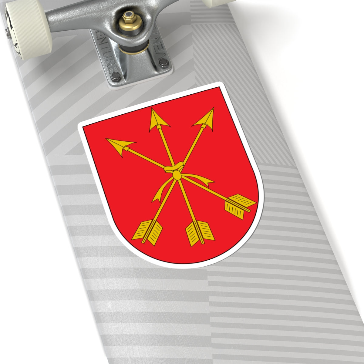 Escudo de Arano (Spain) (Coat of Arms) STICKER Vinyl Kiss-Cut Decal