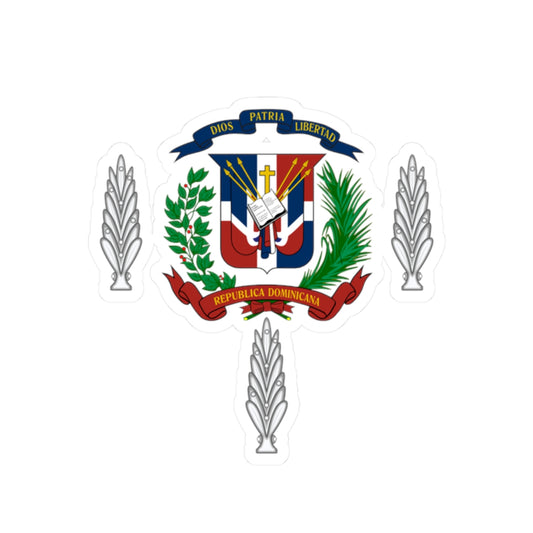 Dominican Republics Military Colonel and Captain Rank Insignia (Military Rank) STICKER Vinyl Kiss-Cut Decal