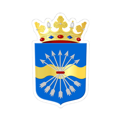 Bergen wapen 2016 (Netherlands) (Coat of Arms) STICKER Vinyl Kiss-Cut Decal