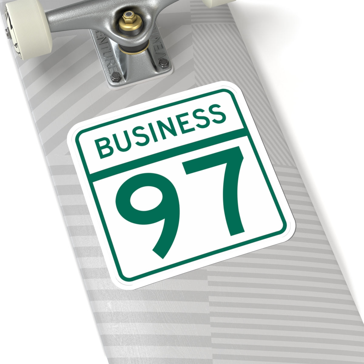 MD Route 97 Business (Maryland) (Road Sign) STICKER Vinyl Kiss-Cut Decal