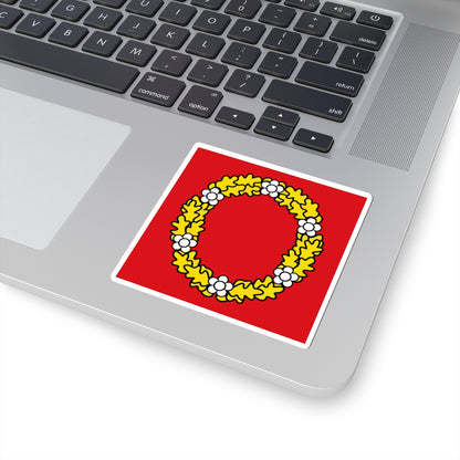 CHE Schonengrund Flag (Switzerland) STICKER Vinyl Kiss-Cut Decal