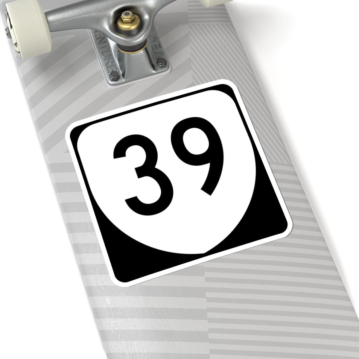 Virginia 39 (Virginia) (Road Sign) STICKER Vinyl Kiss-Cut Decal