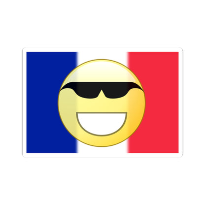Flag of France bling-bling (France) STICKER Vinyl Kiss-Cut Decal