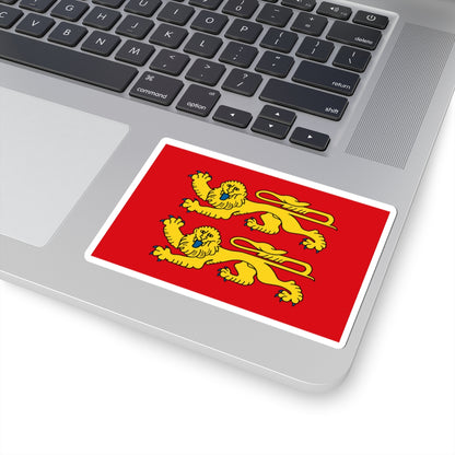 Flag of Normandie (France) STICKER Vinyl Kiss-Cut Decal