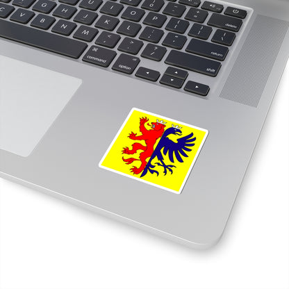 Fahne Toggenburger1 (Switzerland) STICKER Vinyl Kiss-Cut Decal