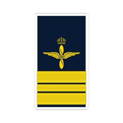 OF 3 Major FV hylsa (Sweden) (Military Rank) STICKER Vinyl Kiss-Cut Decal