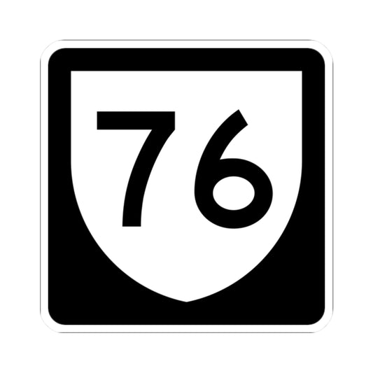 PR urban primary 76 (Puerto Rico) (Road Sign) STICKER Vinyl Kiss-Cut Decal