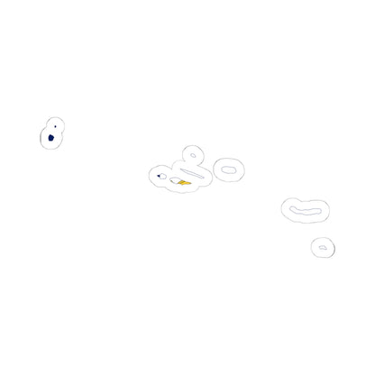 Flag-map of the Azores (Portugal) STICKER Vinyl Kiss-Cut Decal