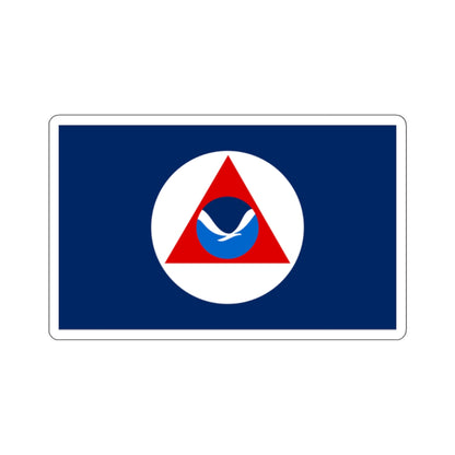 National Oceanic and Atmospheric Administration Flag - STICKER Vinyl Kiss-Cut Decal