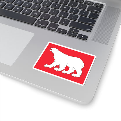 Flag of Hammerfest (Norway) STICKER Vinyl Kiss-Cut Decal