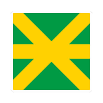 Flag of Kavlinge (Sweden) STICKER Vinyl Kiss-Cut Decal