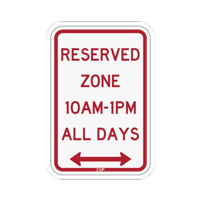 PBOT Road sign P4490AD (Oregon) (Road Sign) STICKER Vinyl Kiss-Cut Decal