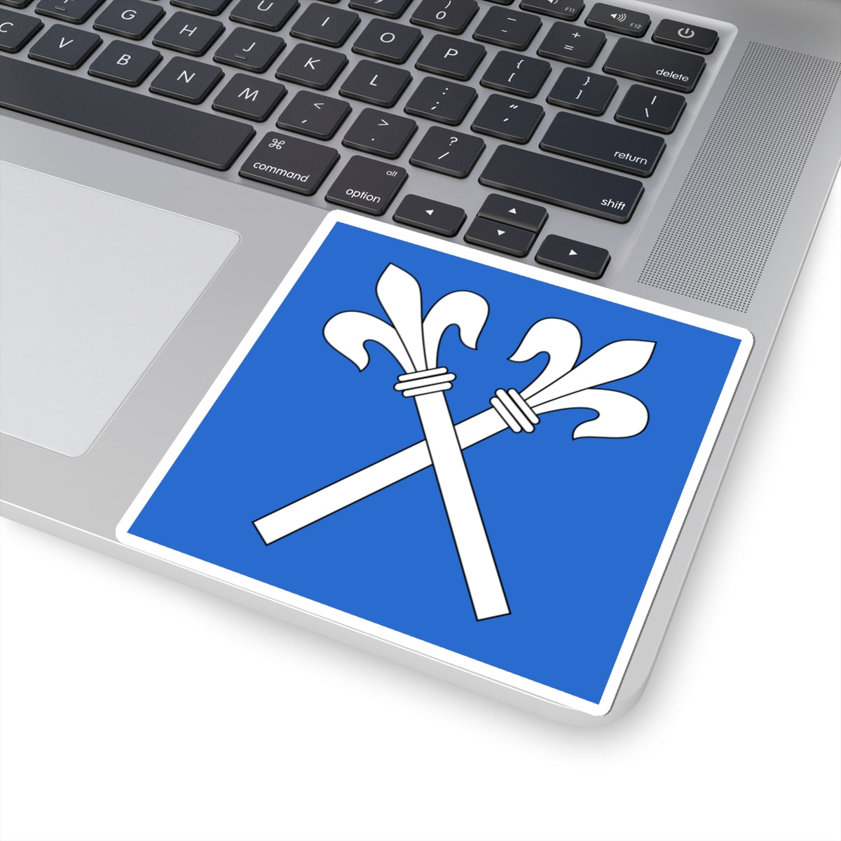 CHE Fluntern ZH Flag (Switzerland) STICKER Vinyl Kiss-Cut Decal