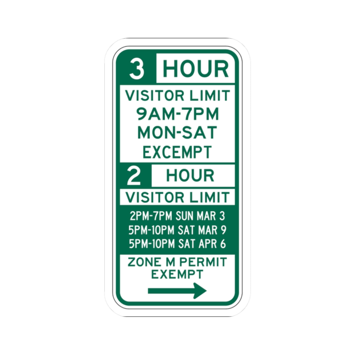 PBOT Road sign P4432R (Oregon) (Road Sign) STICKER Vinyl Kiss-Cut Decal