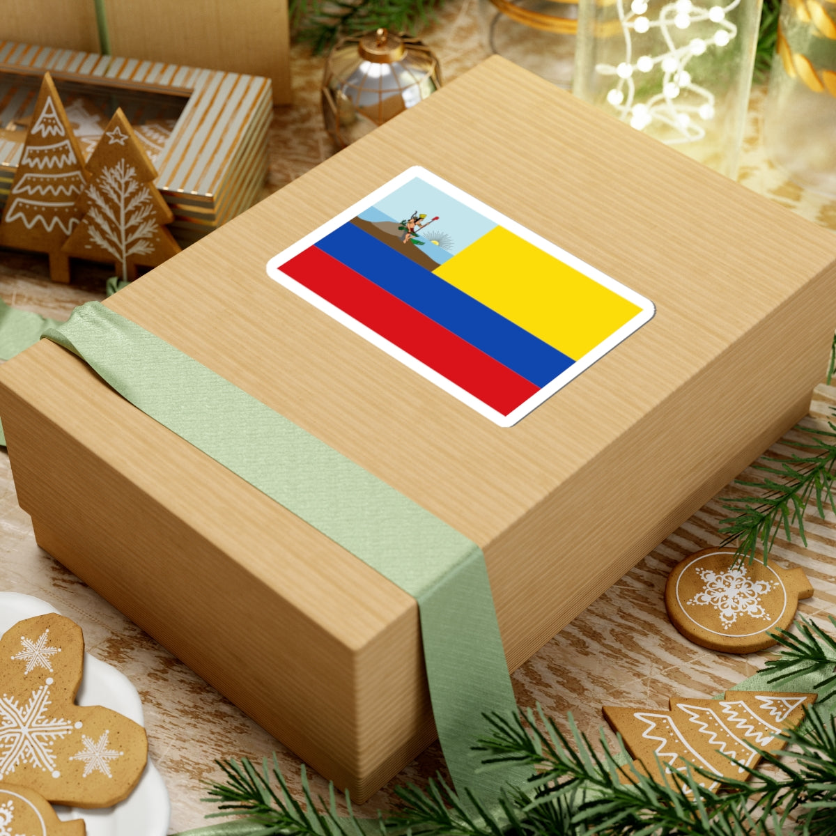Flag of Venezuela 1811 (Venezuela) STICKER Vinyl Kiss-Cut Decal
