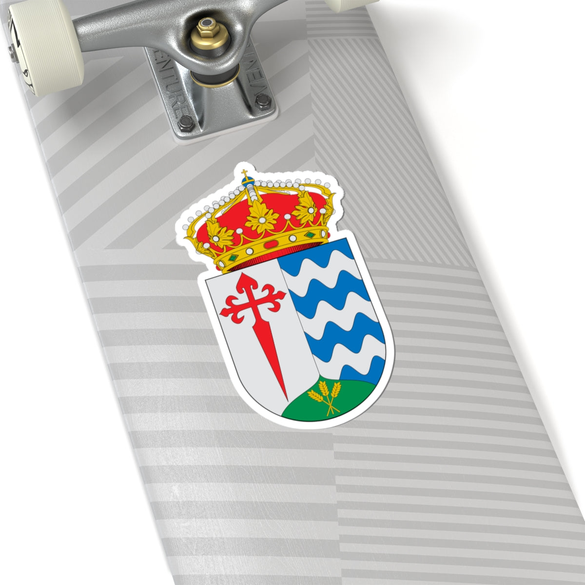 Escudo de Arquillinos (Spain) (Coat of Arms) STICKER Vinyl Kiss-Cut Decal