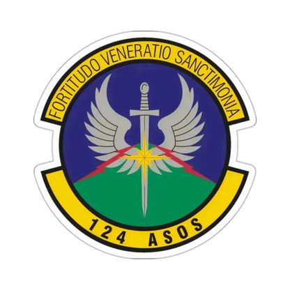 124th Air Support Operations Squadron (U.S. Air Force) STICKER Vinyl Kiss-Cut Decal 2 Inch White - The Sticker Space
